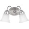 Progress Lighting Fluted Glass Collection Two-Light Bath & Vanity P3288-09ET - alternate 7